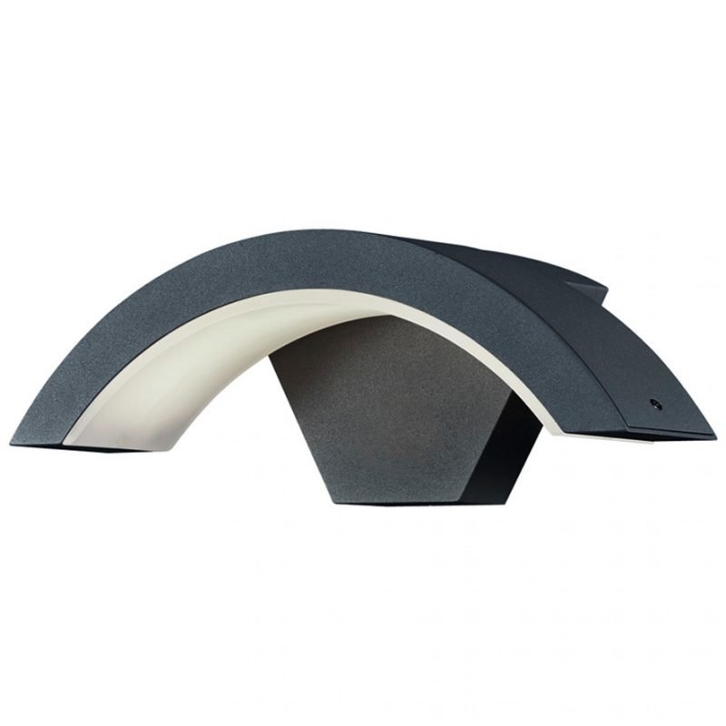 LED-seinävalaisin Harlem 300x90x100 mm antrasiitti