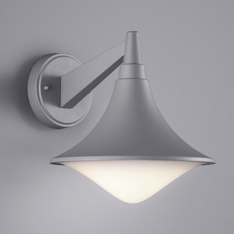 LED-seinävalaisin Loire 260x300x260 mm titaani