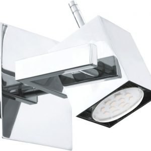 LED-seinävalaisin Manao 1 110x110 mm kromi