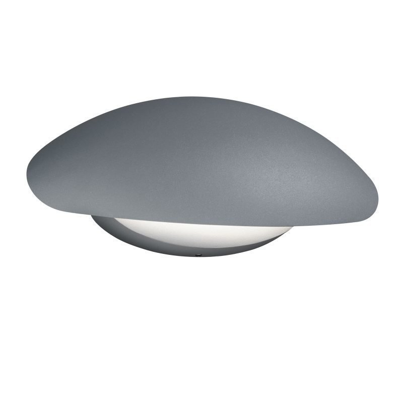 LED-seinävalaisin Missouri 260x85x115 mm suunnattava titaani