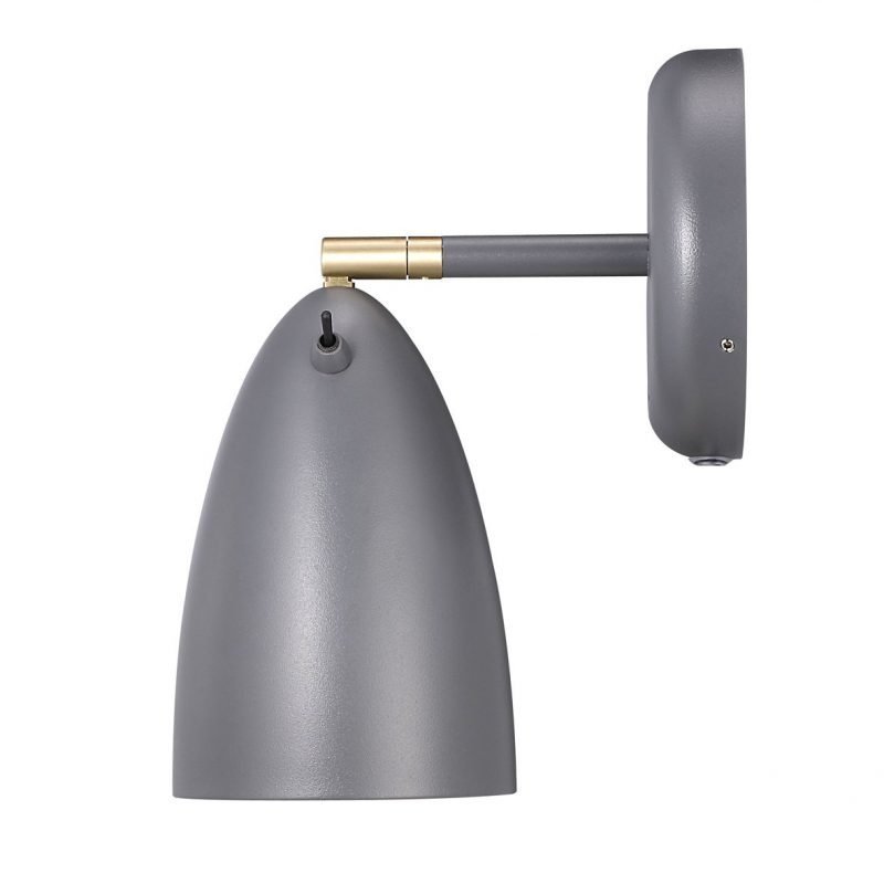 LED-seinävalaisin Nexus 100x280x220 mm harmaa