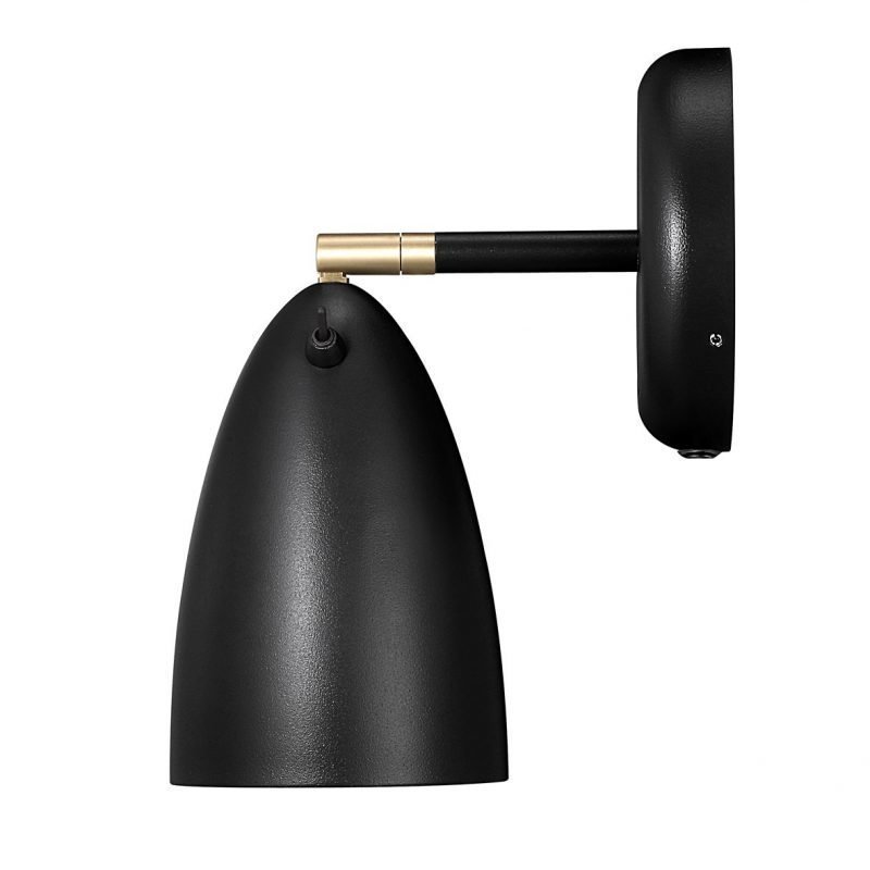 LED-seinävalaisin Nexus 100x280x220 mm musta