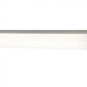 LED-seinävalaisin Ocean 9W 3000K 700lm IP44 630x60x82 mm + pistorasia harjattu teräs