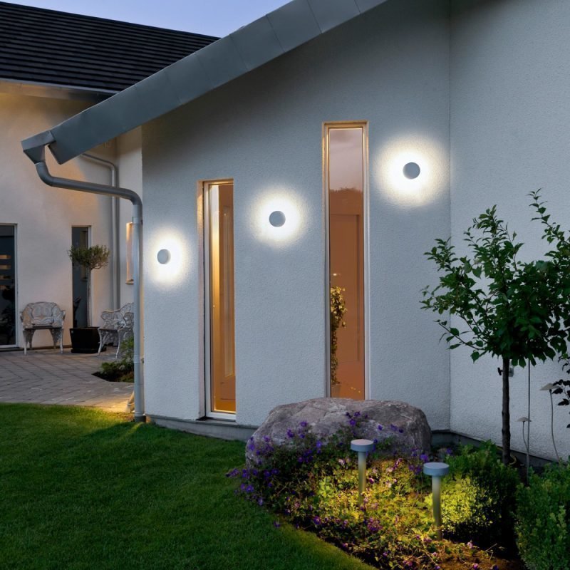 LED-seinävalaisin Pesaro 7909-310 Ø 130x95 mm alumiini