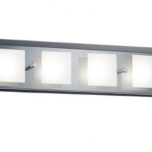 LED-seinävalaisin Piazza 450x120x80 mm kromi
