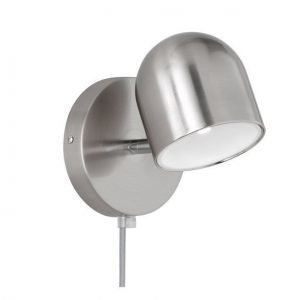 LED-seinävalaisin Quidam Ø 120x160 mm harjattu teräs