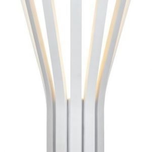 LED-seinävalaisin Rib 220x125x435 mm valkoinen