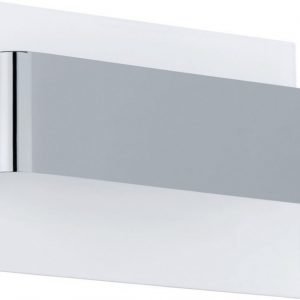 LED-seinävalaisin Sania 1 240x160 mm valkoinen/kromi