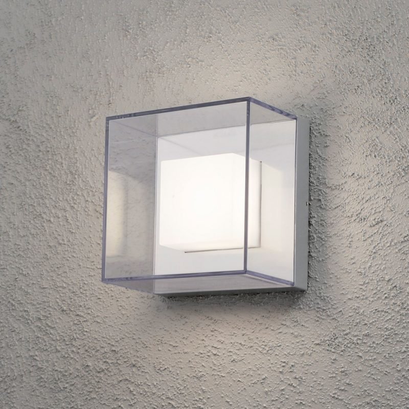 LED-seinävalaisin Sanremo 7925-310 210x140x210 mm alumiini/kirkas