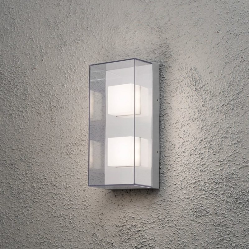 LED-seinävalaisin Sanremo 7936-310 140x110x310 mm alumiini/kirkas