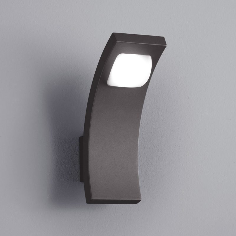 LED-seinävalaisin Seine 75x120x220 mm antrasiitti