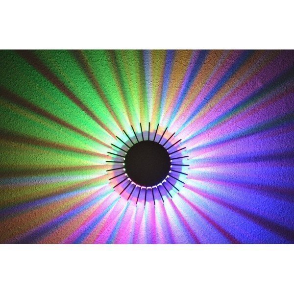 LED seinävalaisin SÄDE RGB 4x1W