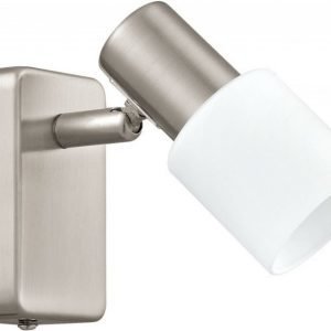 LED-seinävalaisin Taberno harjattu teräs valkoinen