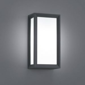 LED-seinävalaisin Timok 150x100x285 mm antrasiitti