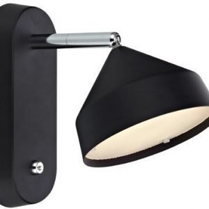 LED-seinävalaisin Tratt 175x115x185 mm musta