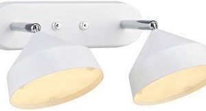 LED-seinävalaisin Tratt 290x175x185 mm 2-osainen valkoinen