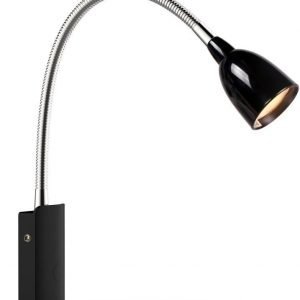 LED-seinävalaisin Tulip 50x300x320 mm musta