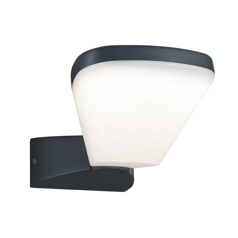 LED-seinävalaisin Volturno 130x280x90 mm antrasiitti