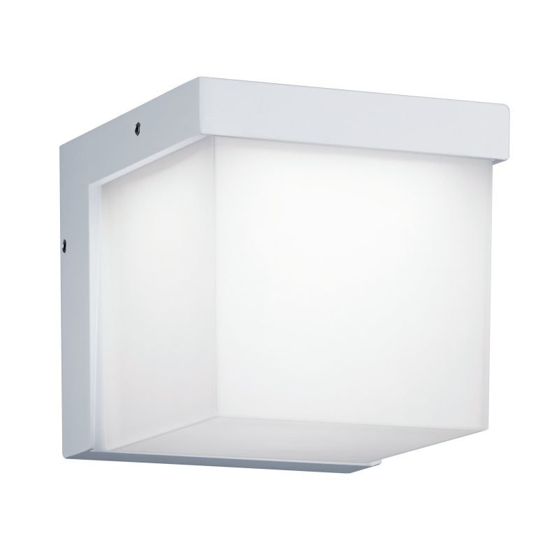 LED-seinävalaisin Yangtze 117x139x117 mm valkoinen