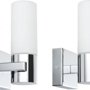 LED-seinävalaisinsetti Gemini 195x85x105 mm 2 kpl kromi IP44