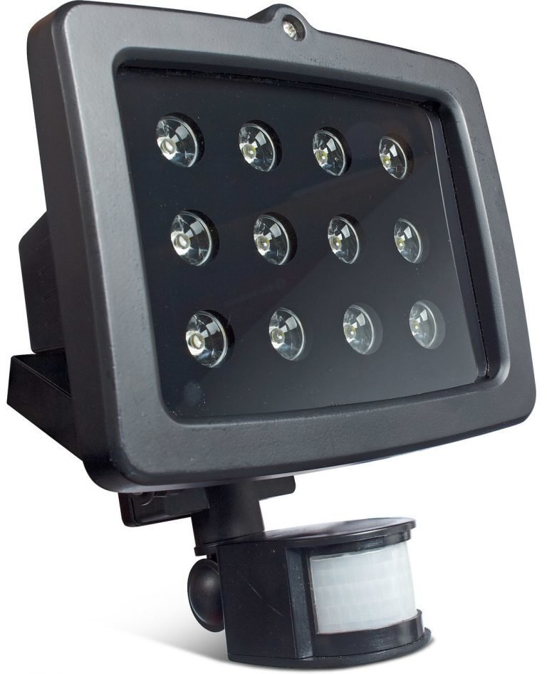 LED valaisin Liiketunnistimella Bright Solar IP54 12X1W 6400K 900lm led-valaisin-liiketunnistimella-bright-solar-ip54-12x1w-6400k-900lm