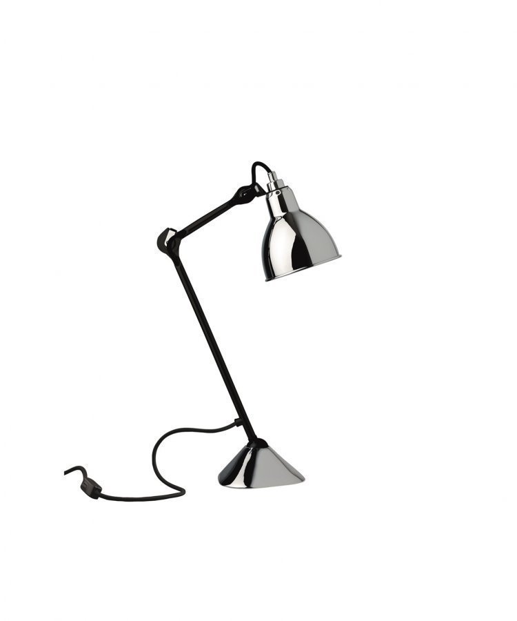 Lampe Gras 205 Pöytävalaisin Musta / Kromi