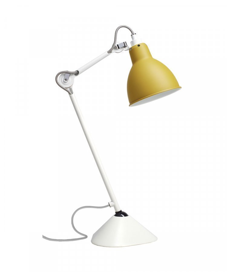 Lampe Gras 205 Pöytävalaisin Valkoinen / Keltainen