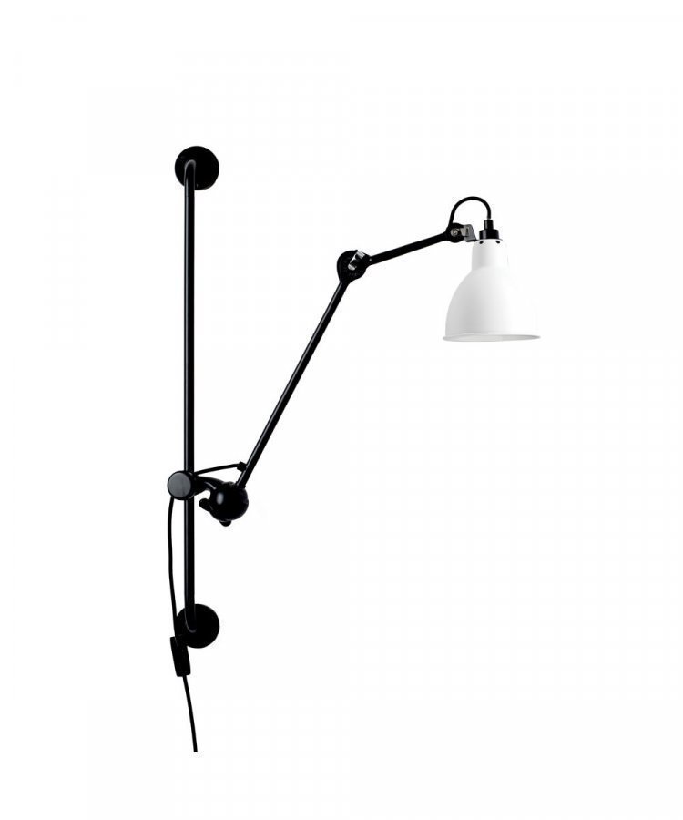 Lampe Gras 210 Seinävalaisin Musta / Valkoinen