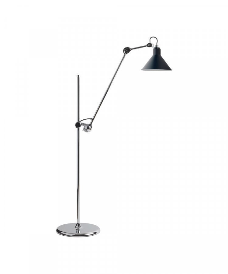 Lampe Gras 215 Lattiavalaisin Kromi / Sininen