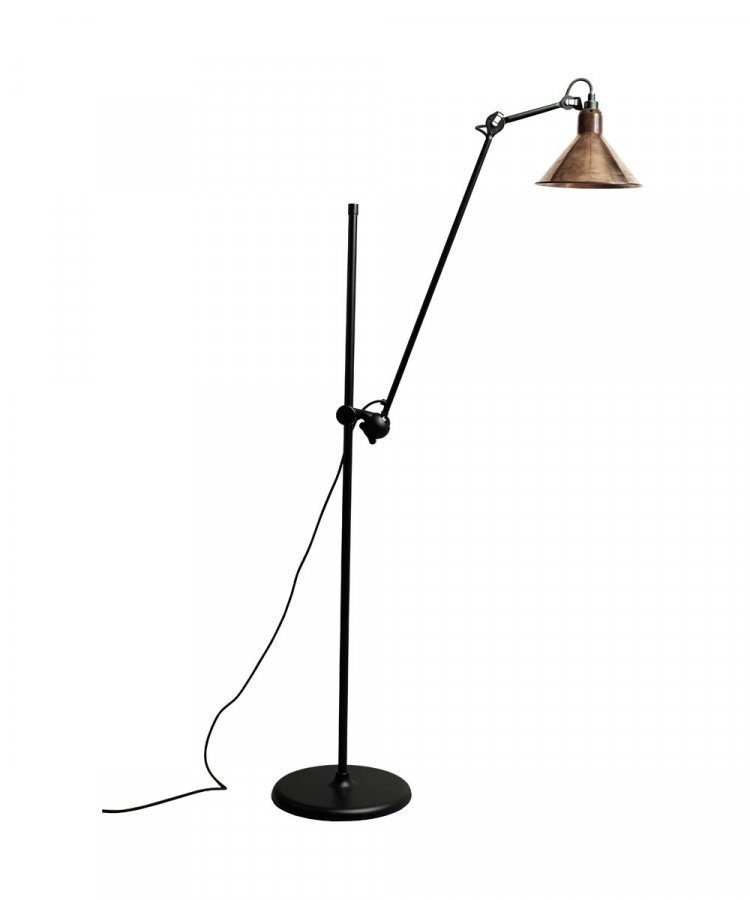 Lampe Gras 215 Lattiavalaisin Musta / Raaka Kupari / Valkoinen