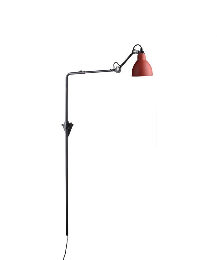 Lampe Gras 216 Seinävalaisin Punainen