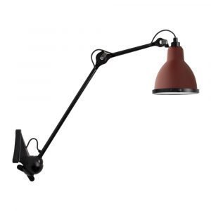 Lampe Gras 222 Xl Outdoor Seinävalaisin Musta / Punainen