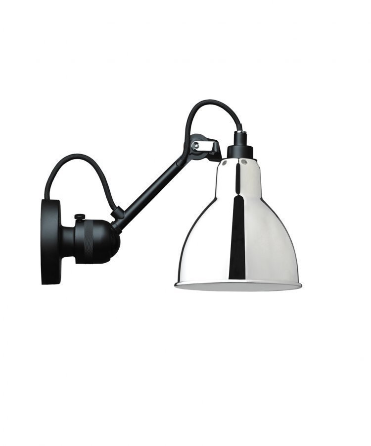 Lampe Gras 304 Seinävalaisin Musta / Kromi