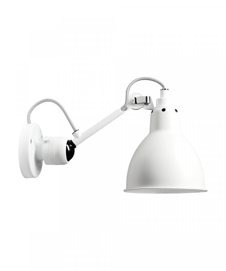 Lampe Gras 304 Seinävalaisin Valkoinen / Valkoinen