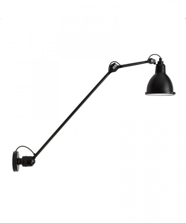 Lampe Gras 304 Xl 75 Outdoor Seaside Seinävalaisin Musta
