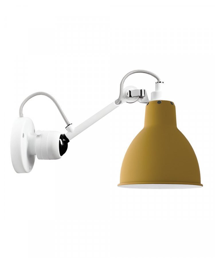 Lampe Gras 304sw Seinävalaisin Valkoinen / Keltainen