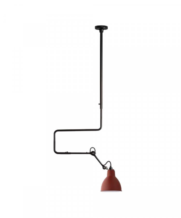 Lampe Gras 312 L Kattovalaisin Musta / Punainen