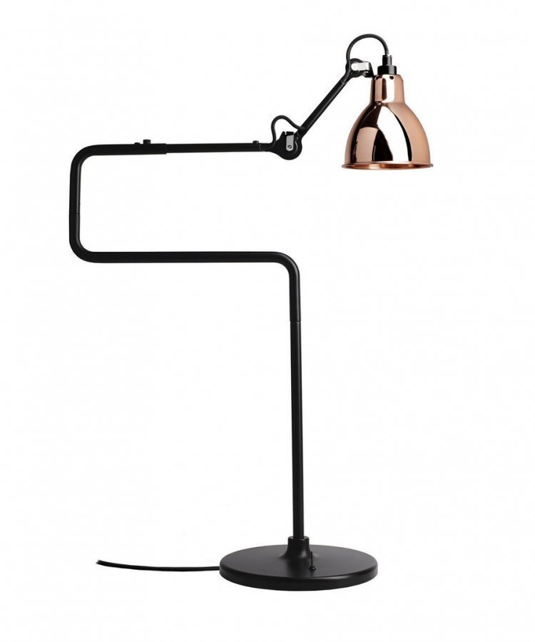 Lampe Gras 317 Pöytävalaisin Musta / Kupari