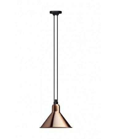 Lampe Gras 322 L Riippuvalaisin Kartio Kupari