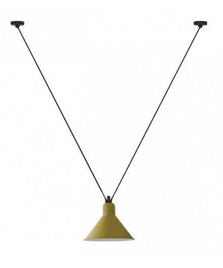 Lampe Gras 323 L Riippuvalaisin Kartio Keltainen