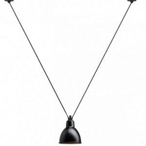 Lampe Gras 323 L Riippuvalaisin Pyöreä Musta / Kupari