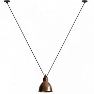 Lampe Gras 323 L Riippuvalaisin Pyöreä Raaka Kupari