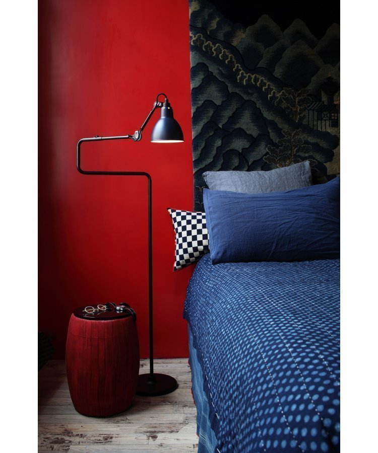 Lampe Gras 411 Lattiavalaisin Sininen