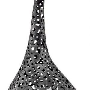 Lattiavalaisin Terreno Ø 380x900 mm musta/patinahopea/valkoinen