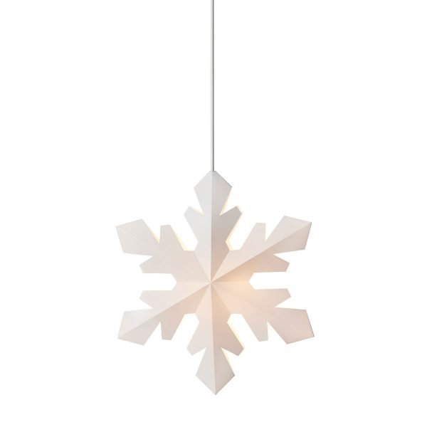 Le Klint Snowflake Kattovalaisin S Valkoinen Ø37 Cm