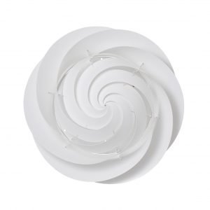 Le Klint Swirl Katto / Seinävalaisin Medium Valkoinen