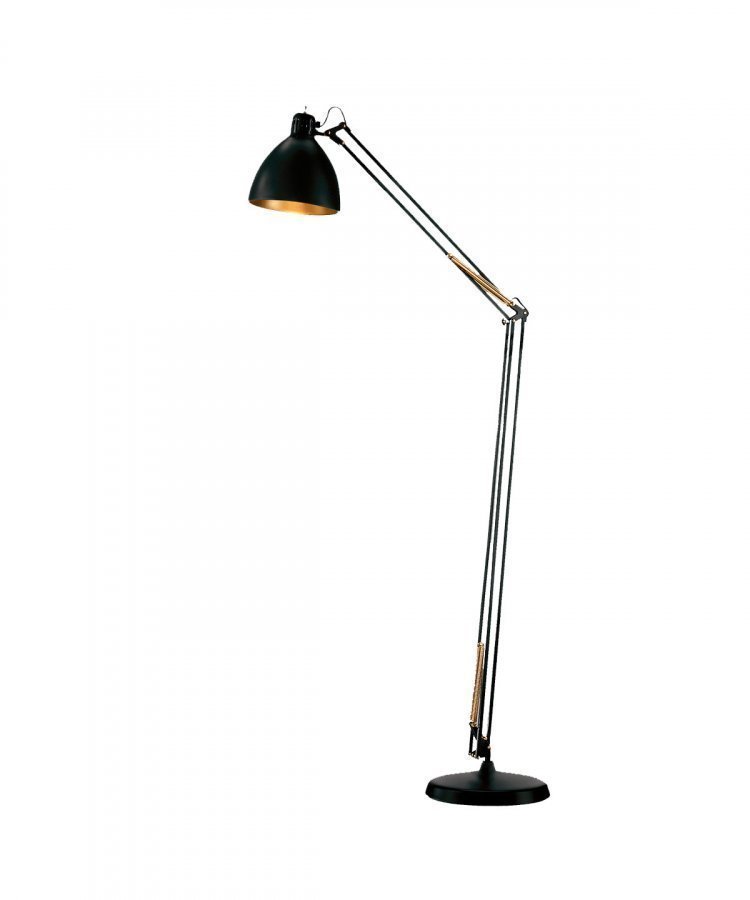 Light-Point Archi F2 Lattiavalaisin Ø22 Musta / Kulta