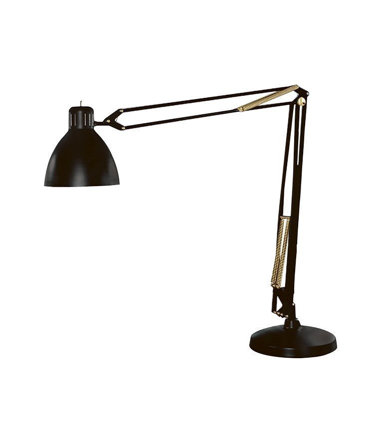 Light-Point Archi Grande Lattiavalaisin Musta / Kulta