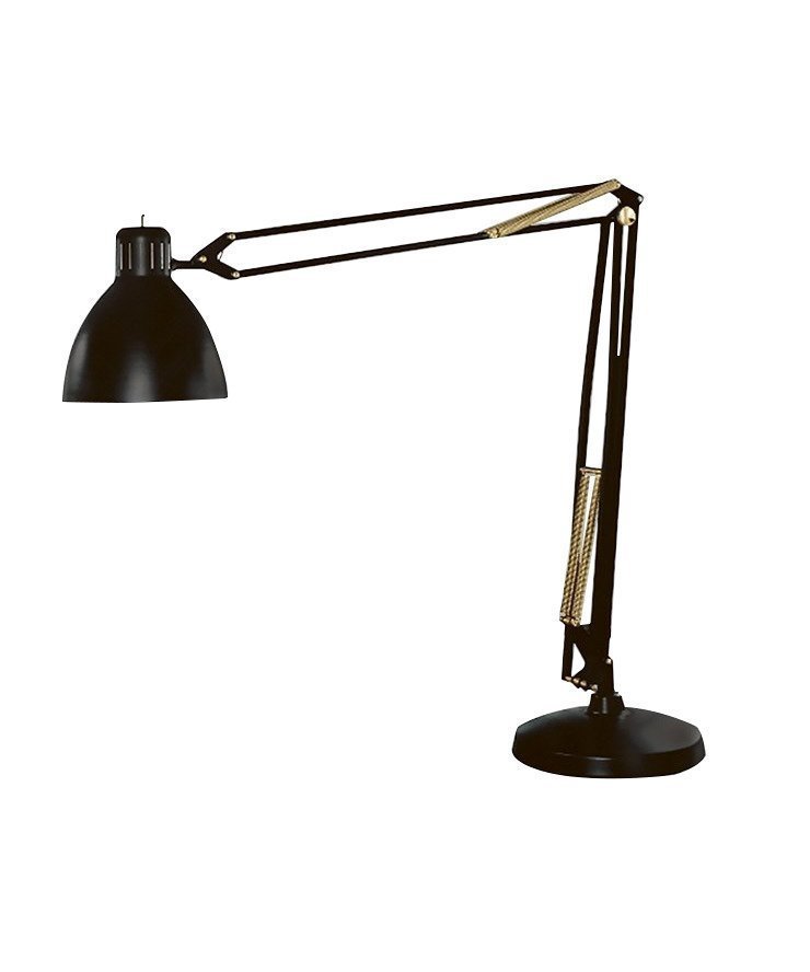 Light-Point Archi Grande Lattiavalaisin Ulkovalaisin Musta / Kulta