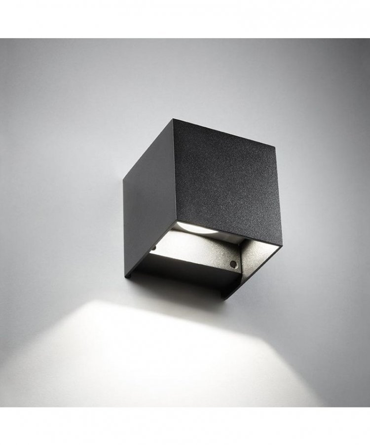 Light-Point Box Mini Down Seinävalaisin Musta